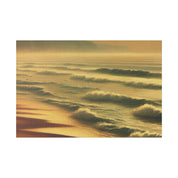 Ocean Serenity Tonalism Beach Painting Canvas