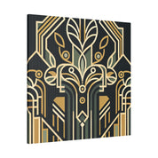 Luxe Dreamscape Pattern Art Deco Wall Art Canvas