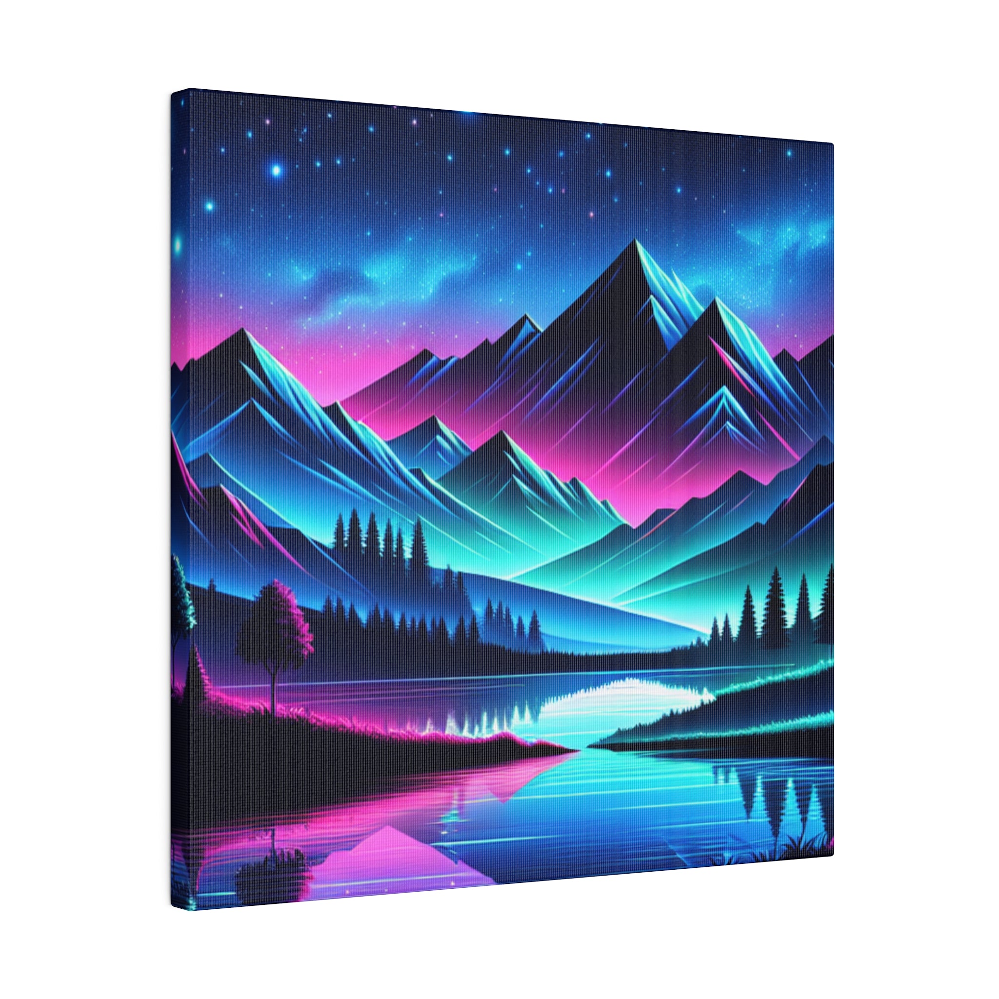 Majestic Mountain Landscape Art Canvas