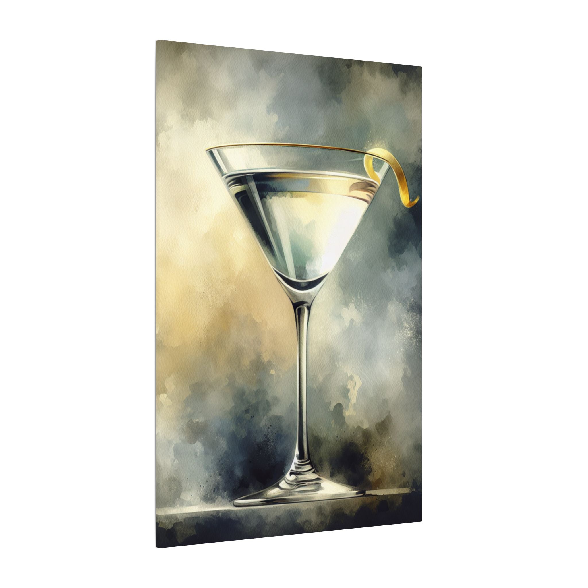 Vesper Martini Abstract Canvas