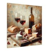 Wine & Charcuterie Countryside Canvas