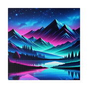 Majestic Mountain Landscape Art Canvas