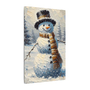 Rustic Snowman Canvas