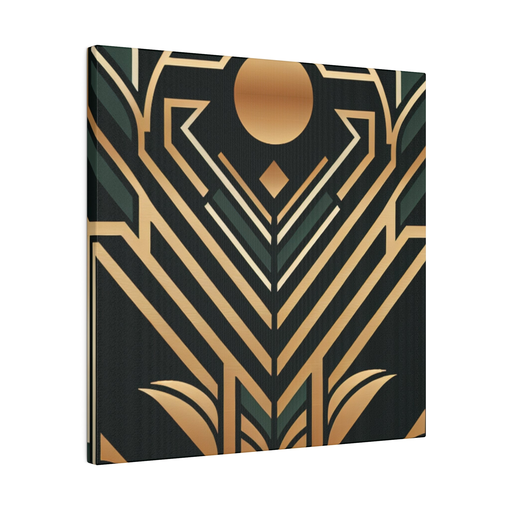 Deco Elegance Symphony Art Deco Wall Art Canvas