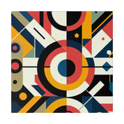 Geometric Gala of Grandeur Geometric Painting Canvas