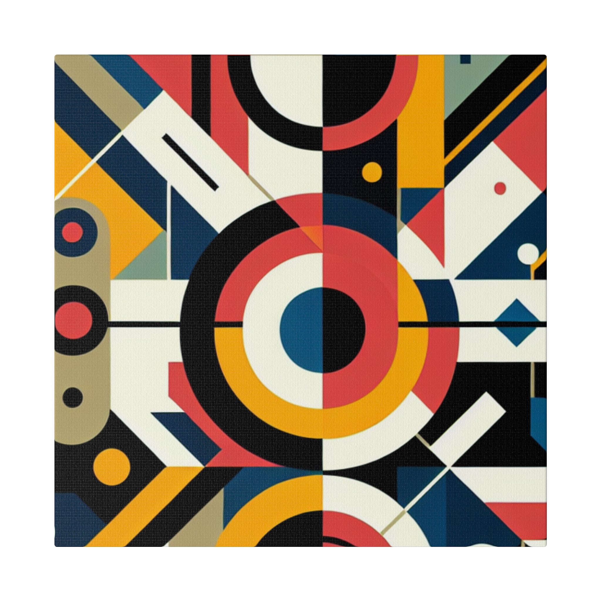 Geometric Gala of Grandeur Geometric Painting Canvas