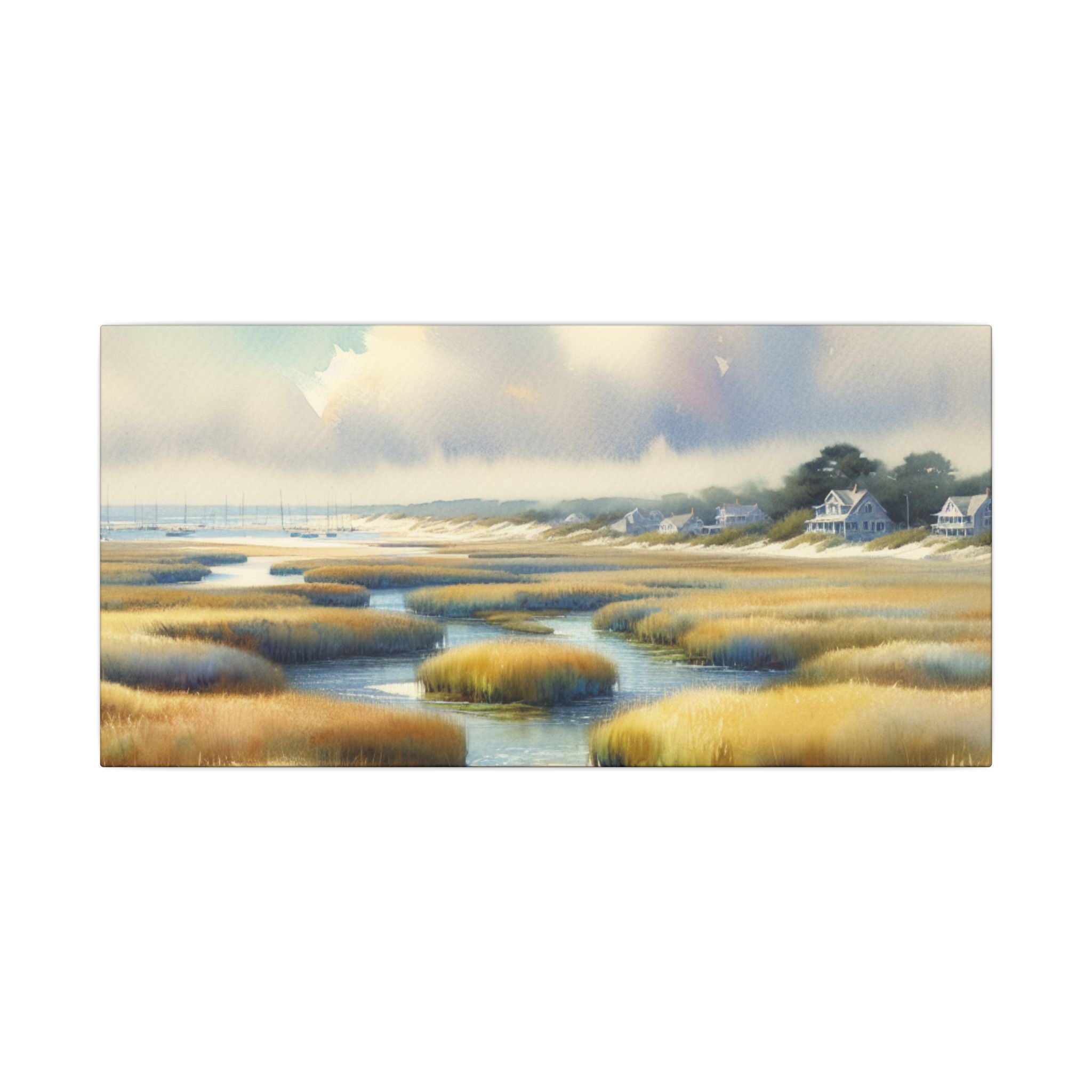 Coastal Marsh Canvas