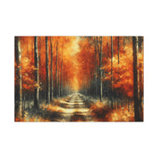 Autumn Pathway Canvas