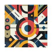 Geometric Gala of Grandeur Geometric Painting Canvas