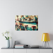 Homely Diner Reverie Diner Painting Canvas