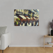 Arcadian Symphony French Street Painting Canvas