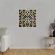 Deco Dazzle Cascade Art Deco Wall Art Canvas