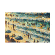 Sapphire Shores Beach Painting Canvas