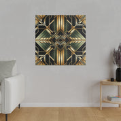 Deco Desire Burst Art Deco Wall Art Canvas