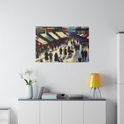 Parisian Mirage French Street Painting Canvas