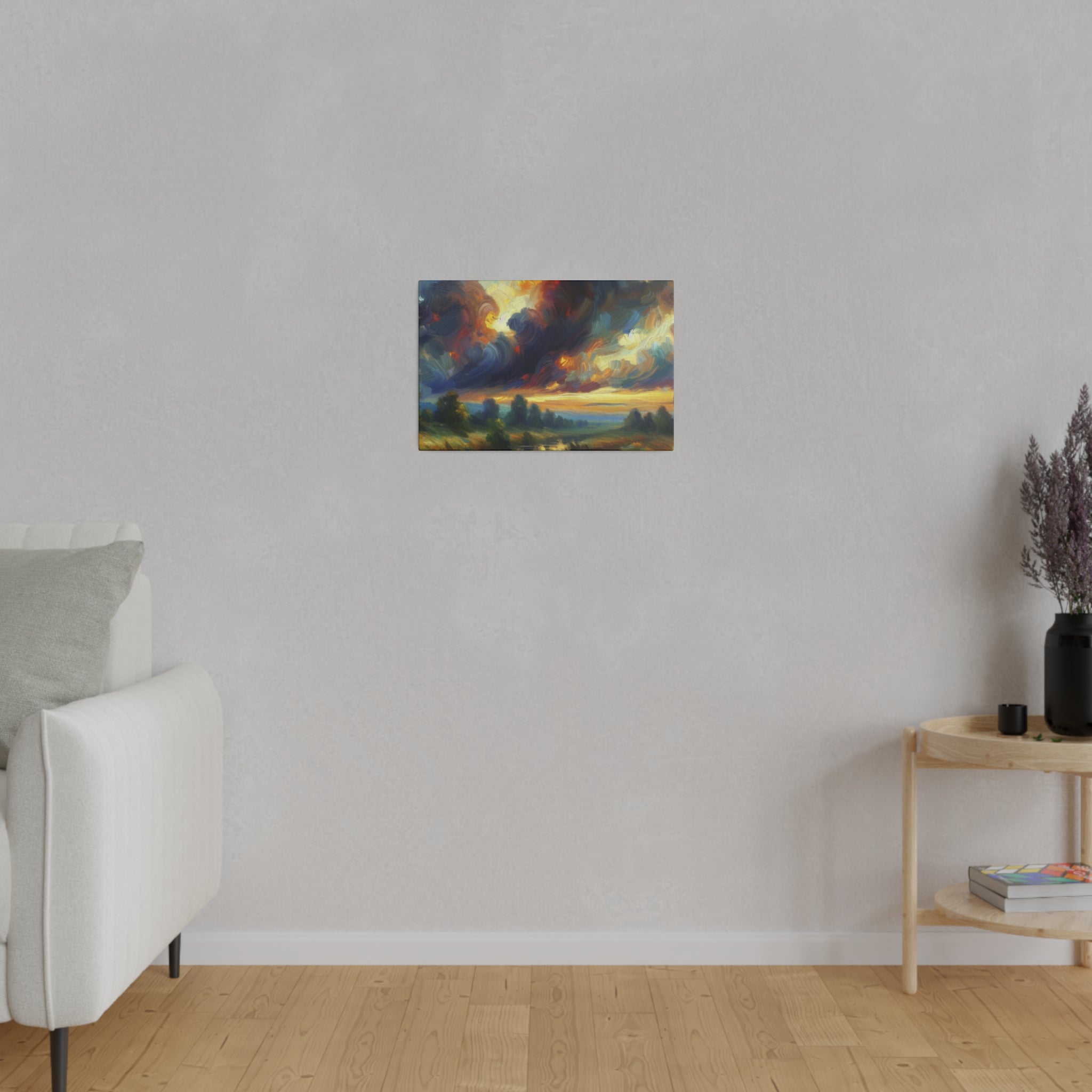 Stormscape Ethereal Euphoria Landscape Painting Canvas