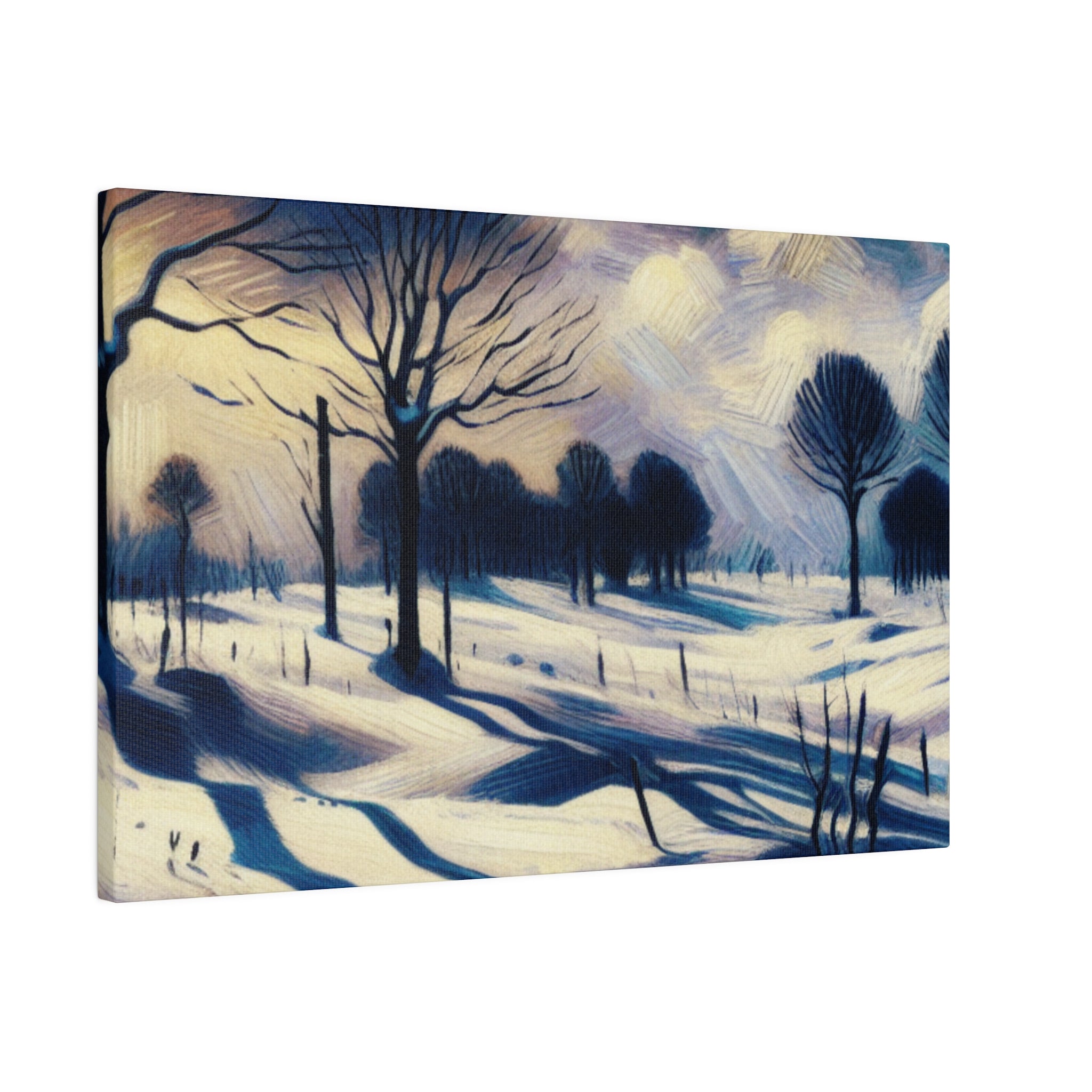 Whisper of Winter Snowscape Epoch Winter Painting Canvas