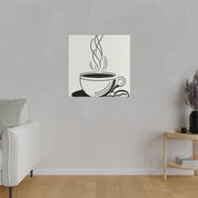 Minimalist Mastery: Coffee Canvas Unveiled Coffee Art Canvas