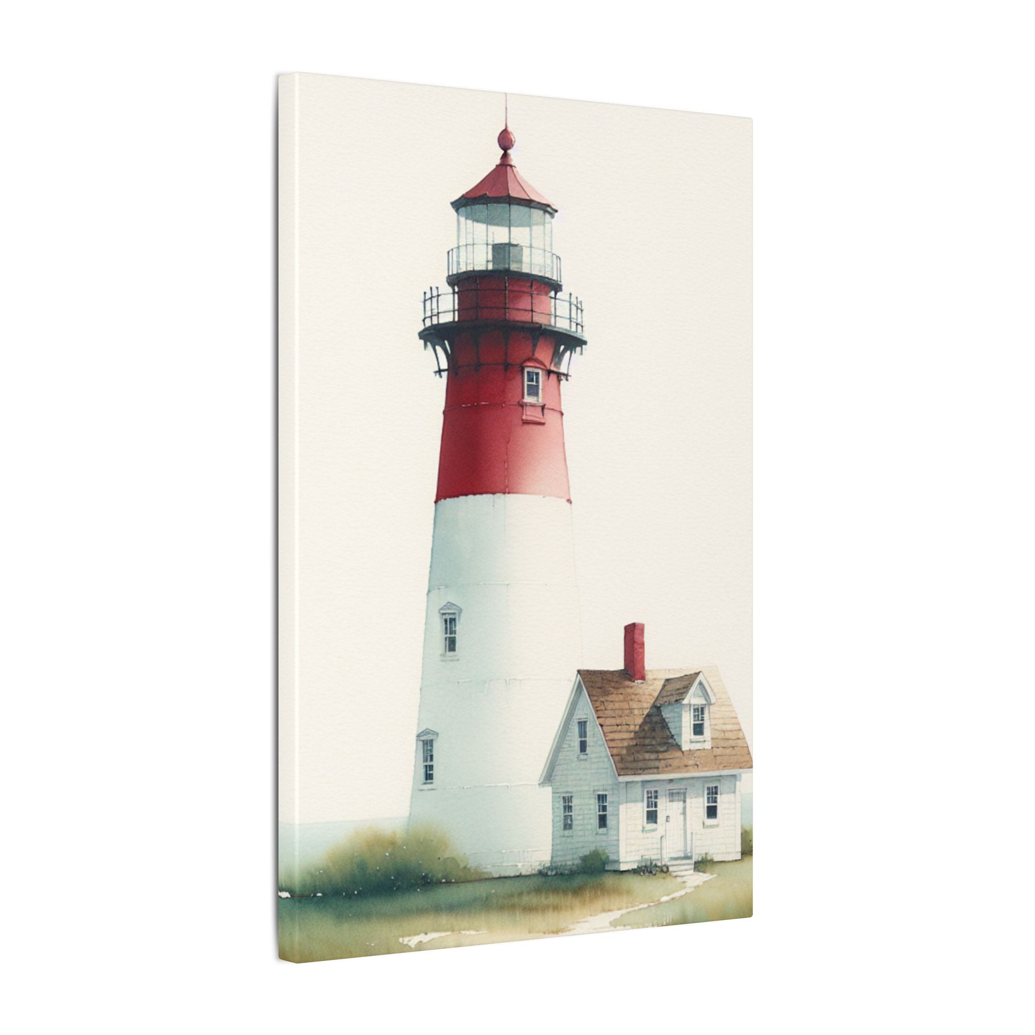 Coastal Lighthouse Canvas