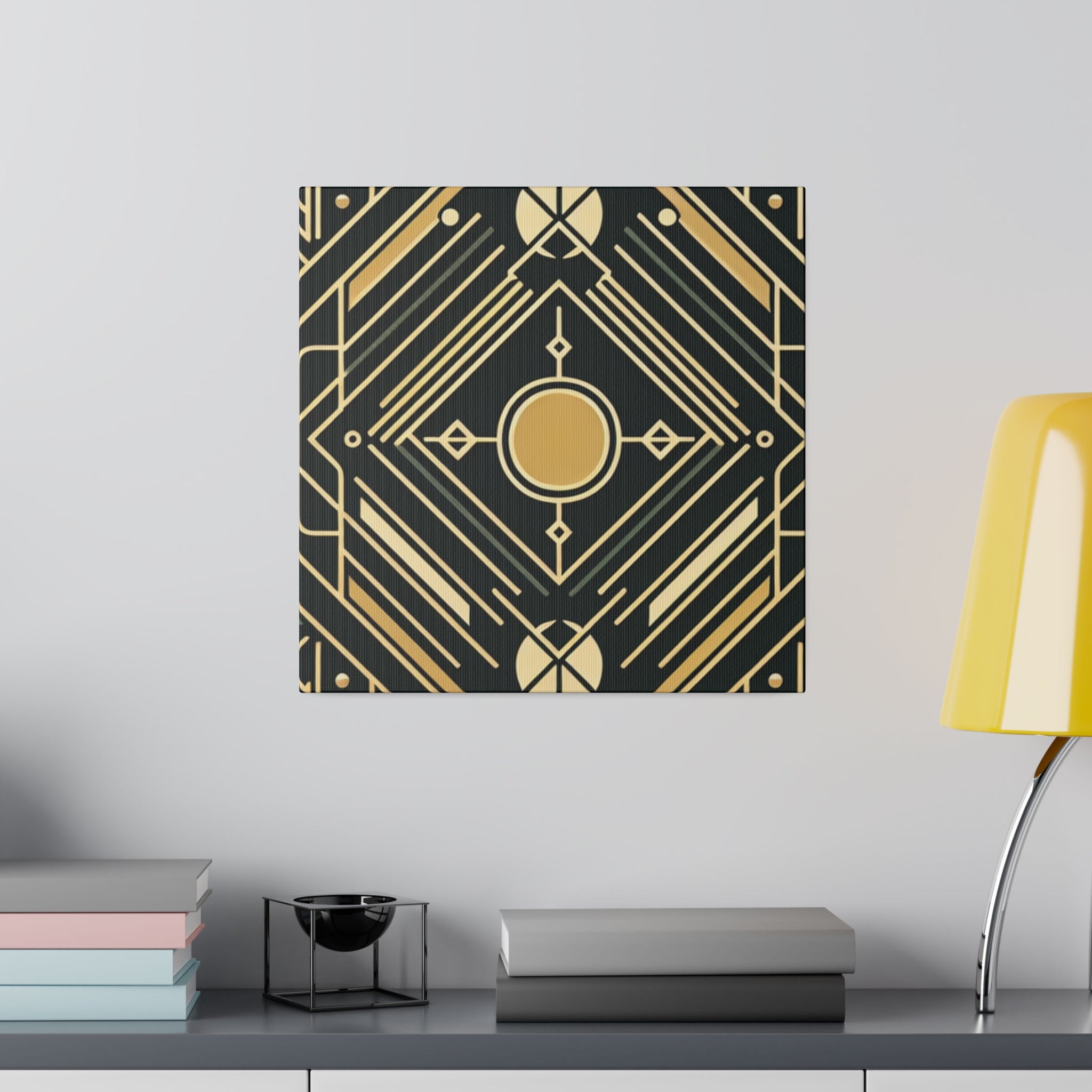 Deco Esplanade Extravaganza Art Deco Wall Art Canvas