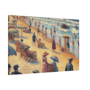 Seashore Nostalgia Beach Painting Canvas