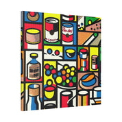 Vibrant Kitchen Pop Art Wall Art Canvas