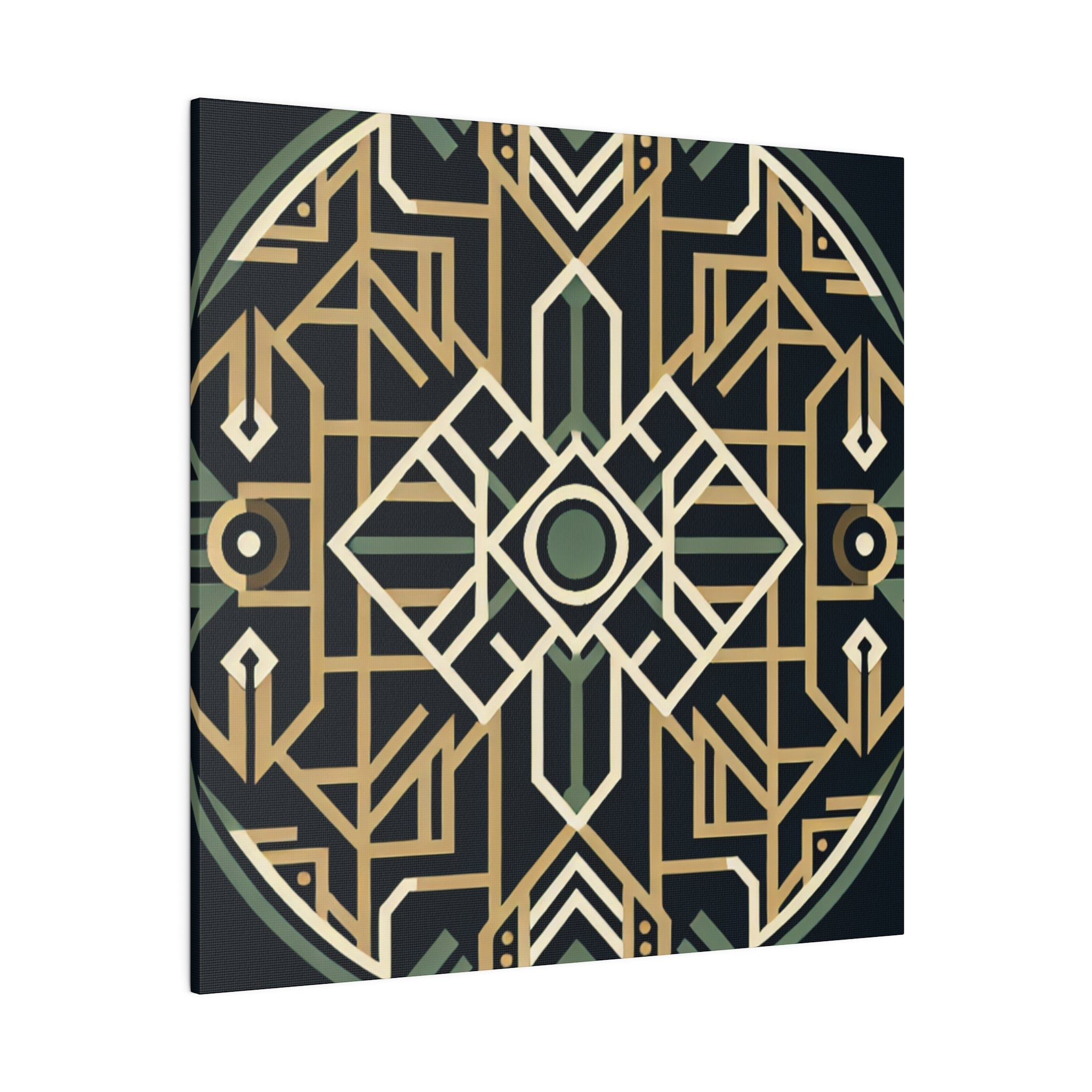 Deco Dazzle Cascade Art Deco Wall Art Canvas