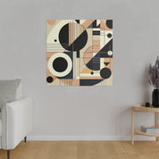 Kaleidoscope Perspectives Geometric Painting Canvas