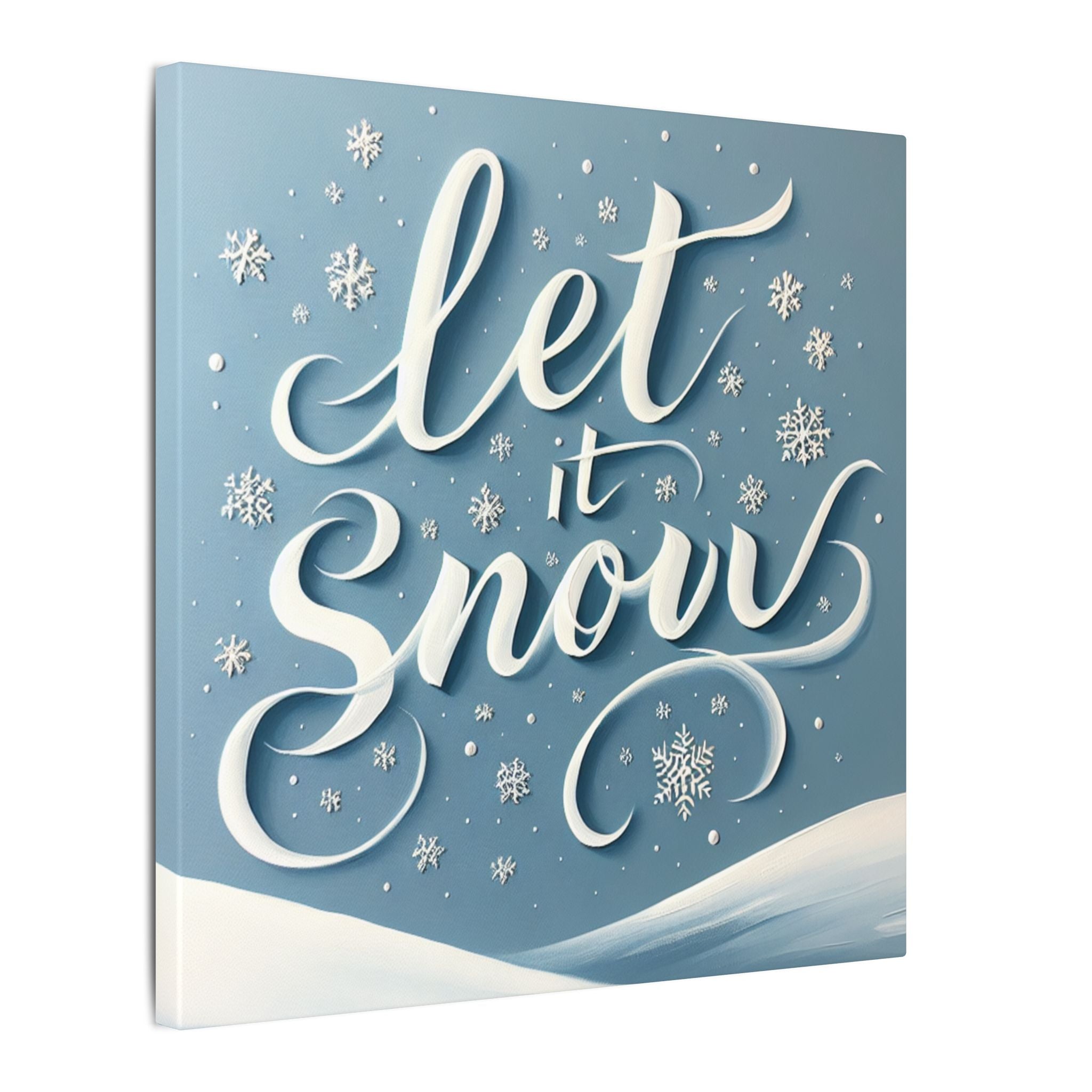 Let It Snow Canvas