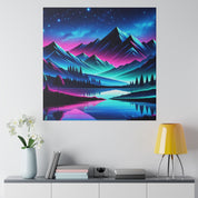 Majestic Mountain Landscape Art Canvas