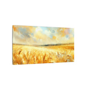 Country Side Golden Field Canvas