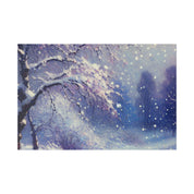 Whispering Winters of Yore Winter Painting Canvas