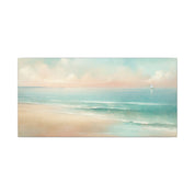 Coastal Stillness Horizon Canvas