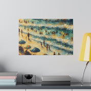 Sapphire Shores Beach Painting Canvas