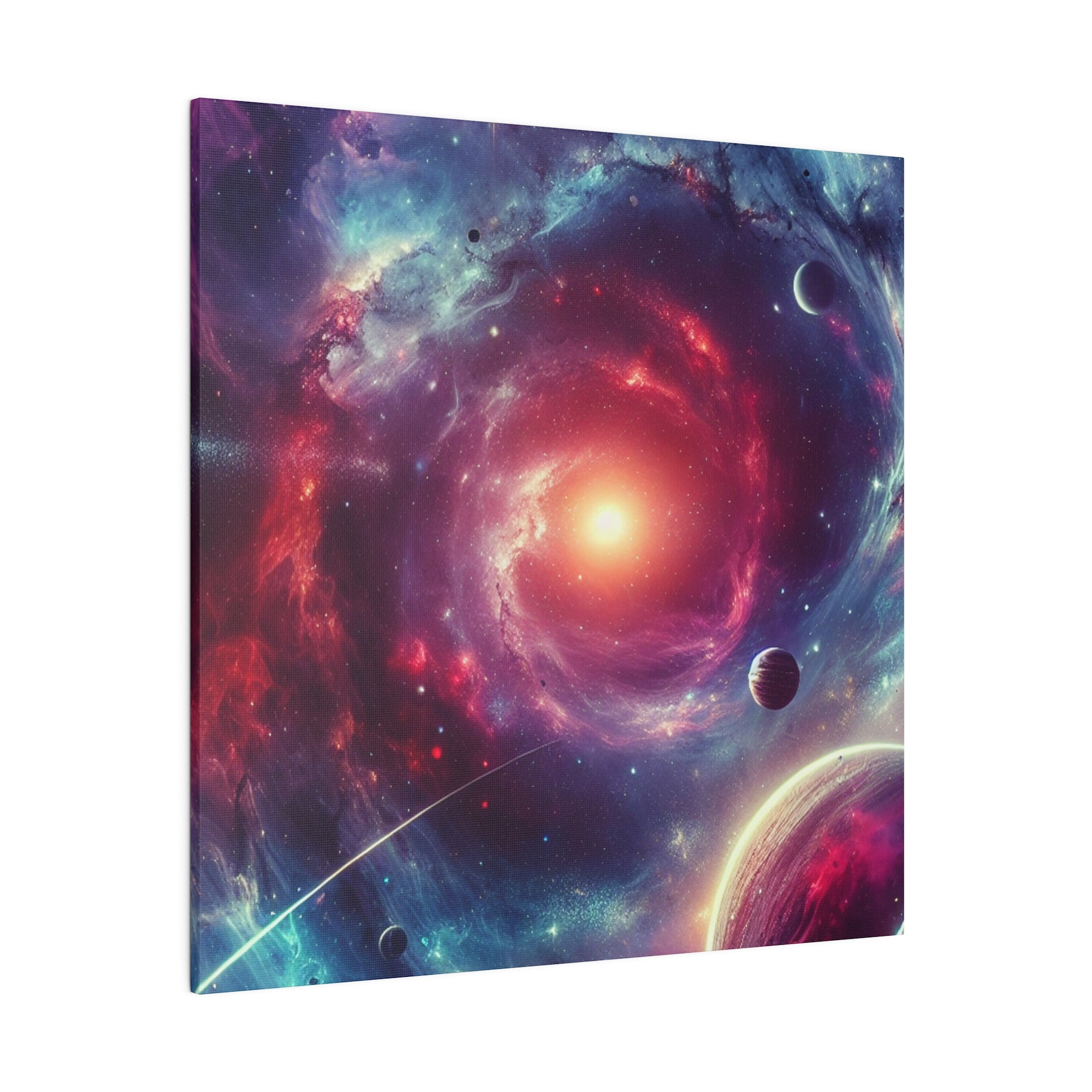 Stellar Nebula Galactic Outer Space Wall Art Canvas