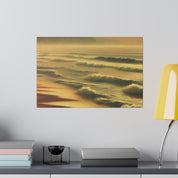 Ocean Serenity Tonalism Beach Painting Canvas