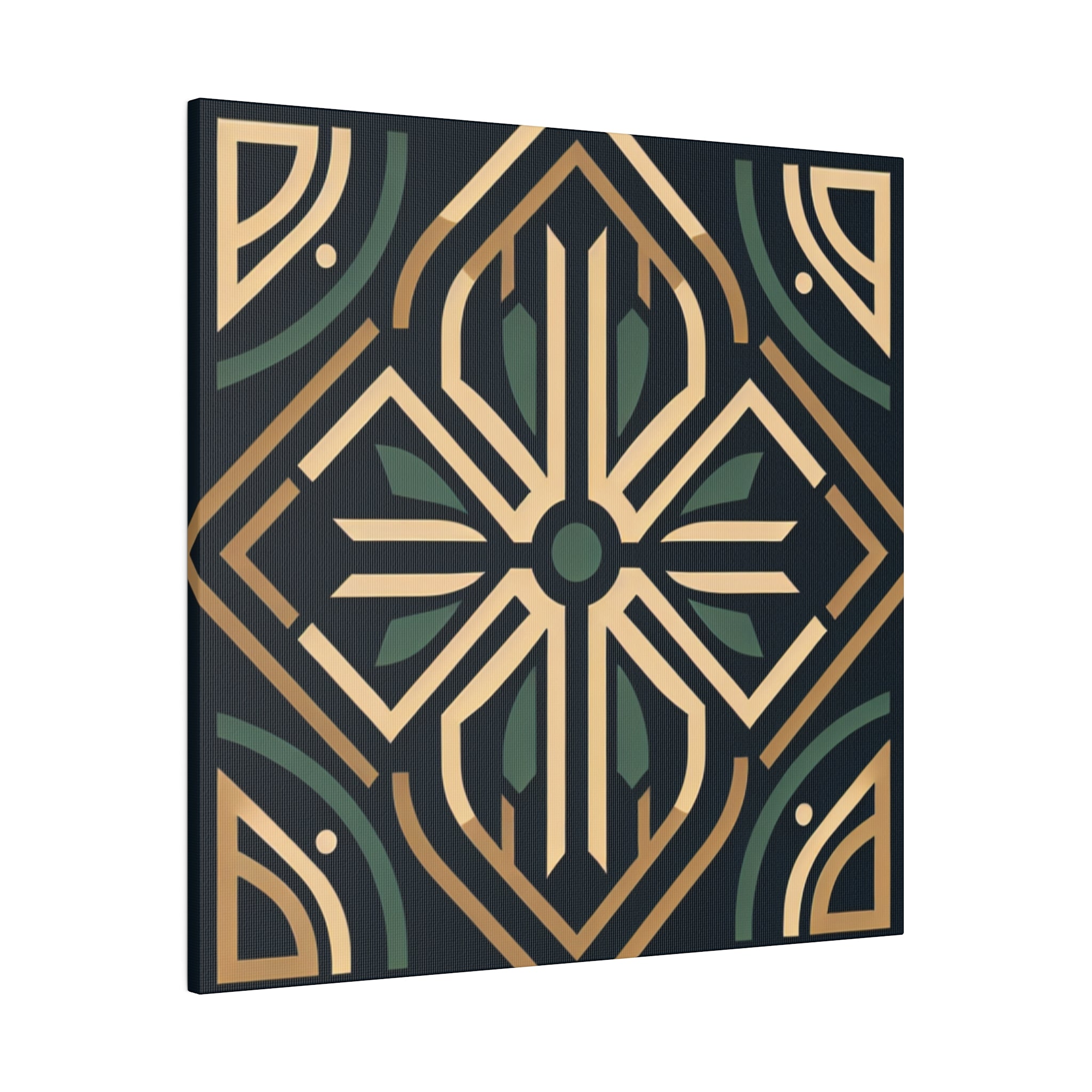 Deco Dazzle Elegance Art Deco Wall Art Canvas