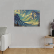 Majestic Nature Mountain Landscape Painting Canvas