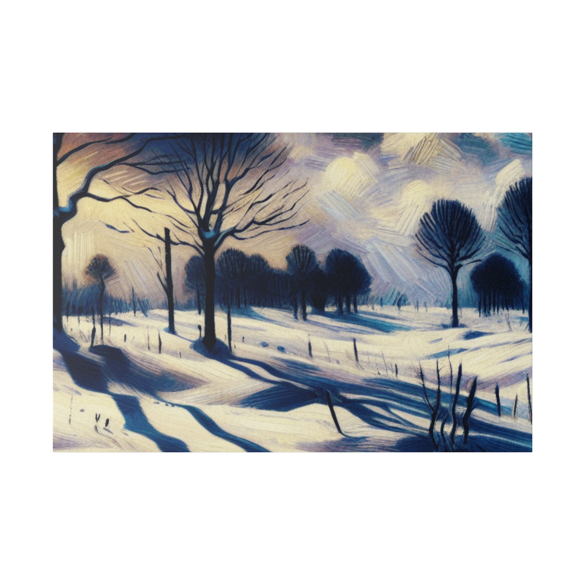 Whisper of Winter Snowscape Epoch Winter Painting Canvas