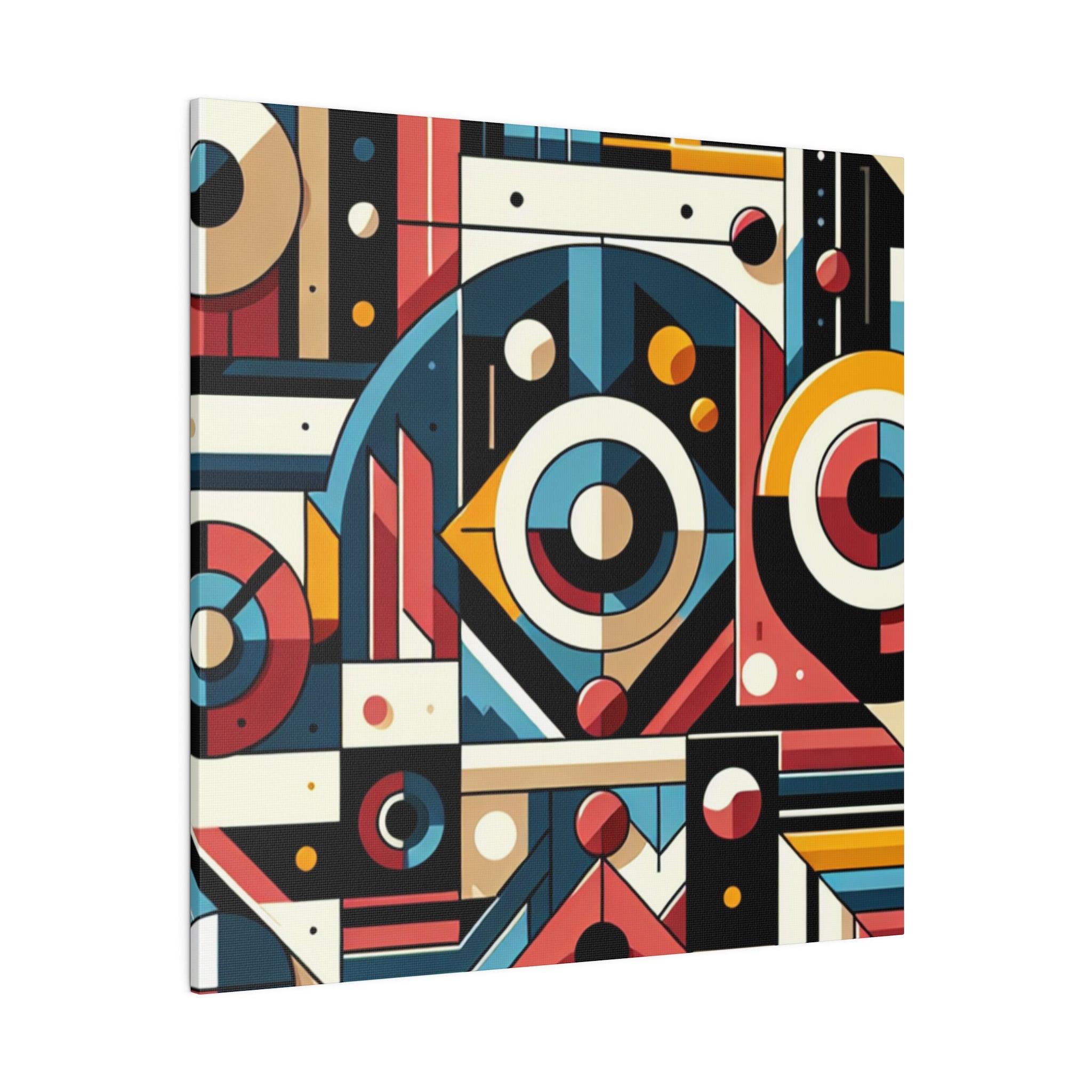 Kaleidoscopic Visions A Maximalist Geometric Odyssey Geometric Painting Canvas