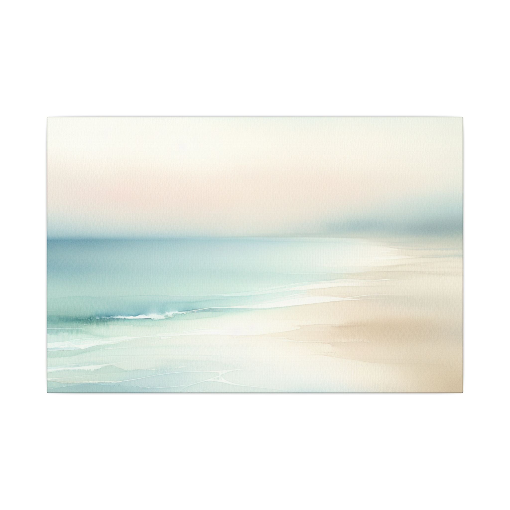 Tranquil Beach Canvas