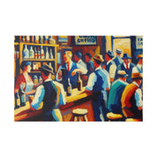 Mid Century Toast Reverie Retro 1950s Bar Art Canvas