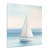 Sailboat in Blue Waters Canvas