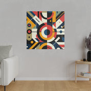 Geometric Gala of Grandeur Geometric Painting Canvas