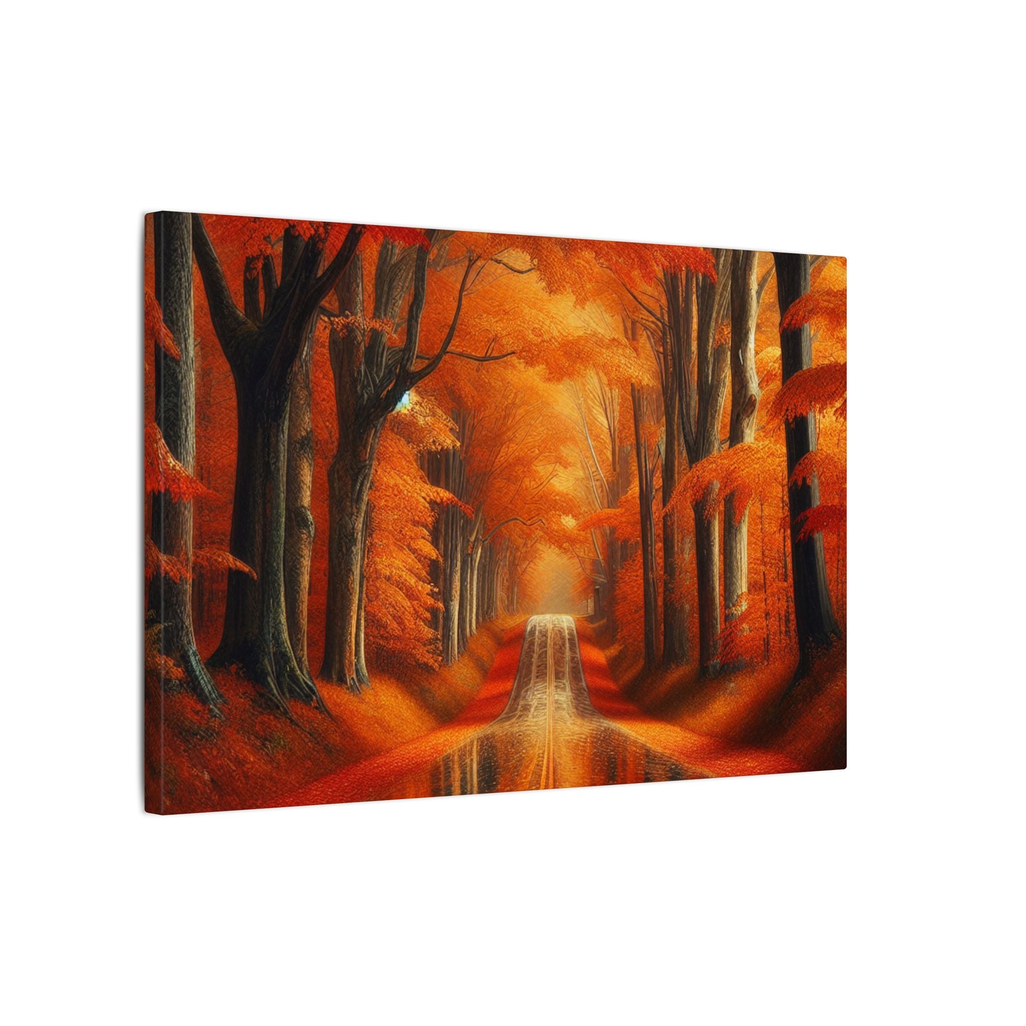 Stillness After Fall Rain Canvas