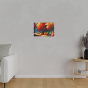 Harvest Aura Symphony Fall Painting Canvas