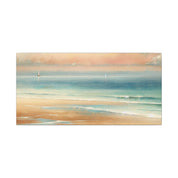 Dusklight Beach Horizon Canvas