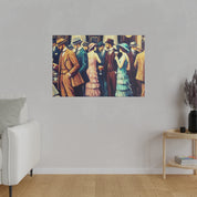 Hootch Hideout Haven Retro Speakeasy Bar Art Canvas