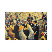 Prohibition Secret Haven Retro Speakeasy Bar Art Canvas