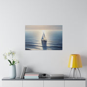 Nautical Embrace Sailboat Painting Canvas